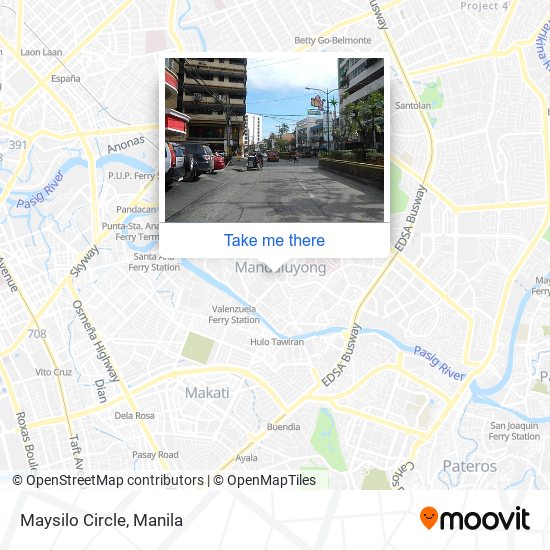 Maysilo Circle map