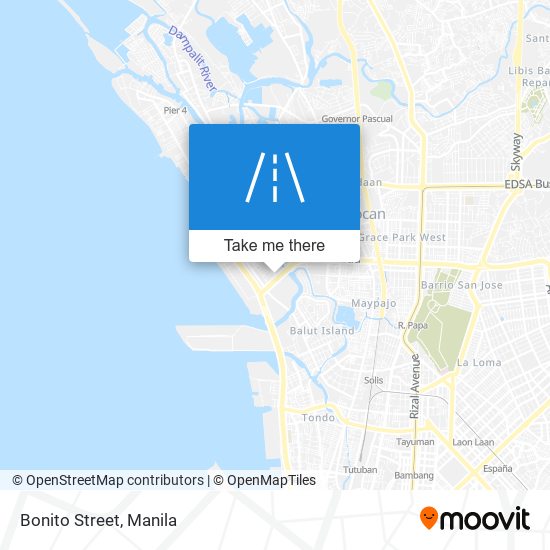 Bonito Street map