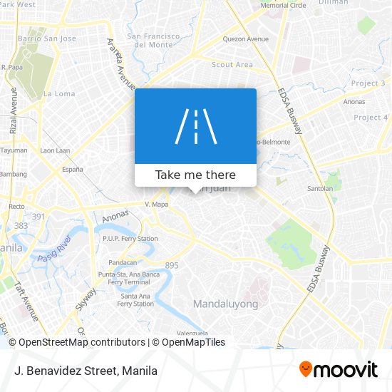 J. Benavidez Street map