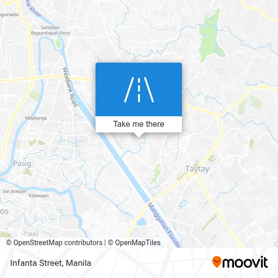 Infanta Street map