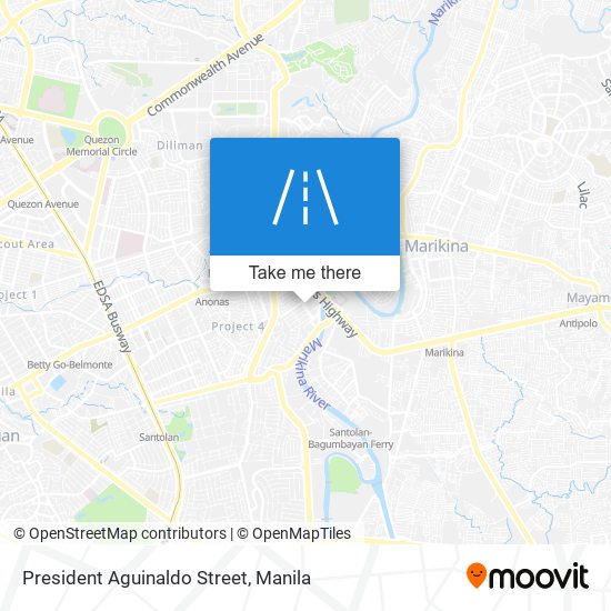 President Aguinaldo Street map