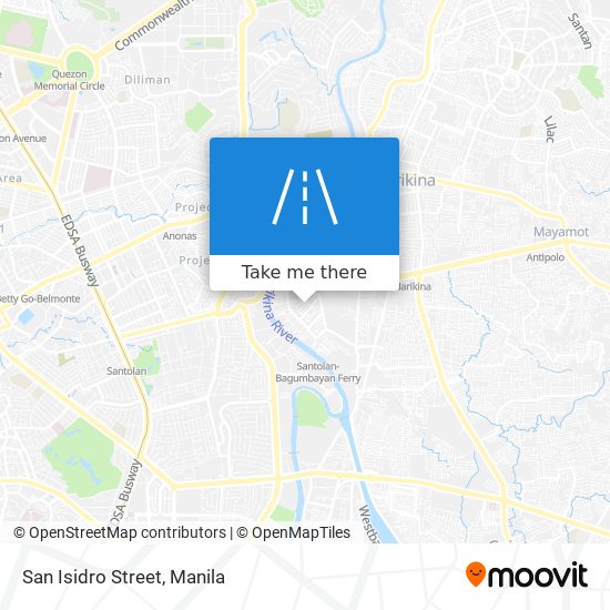 San Isidro Street map