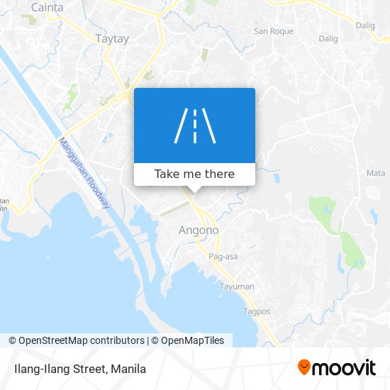 Ilang-Ilang Street map