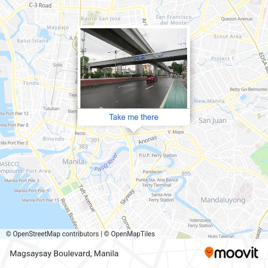 Magsaysay Boulevard map