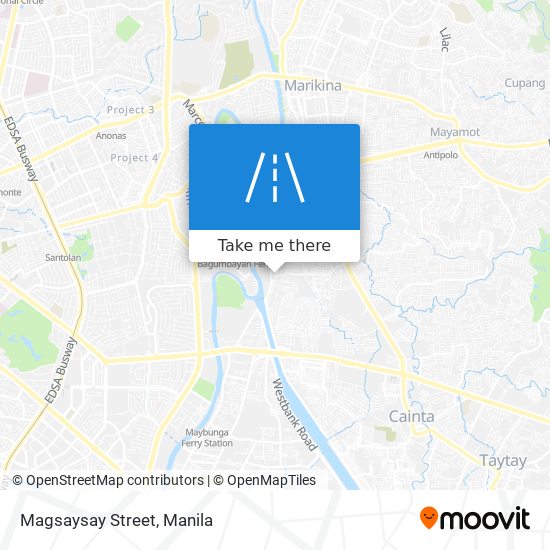 Magsaysay Street map