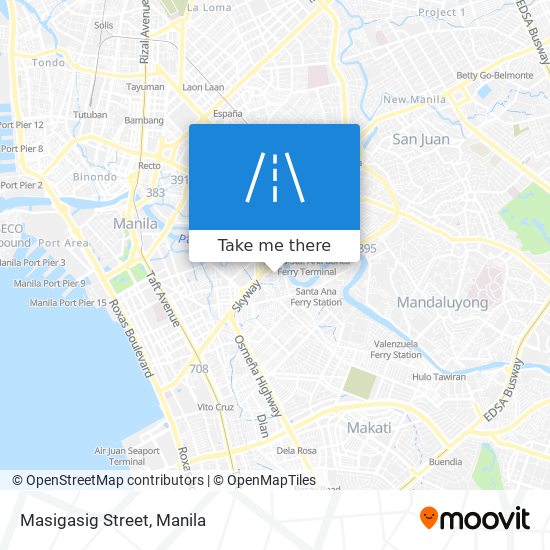 Masigasig Street map