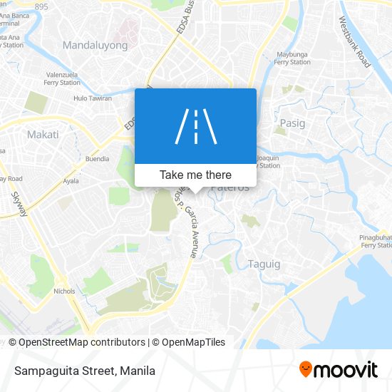 Sampaguita Street map