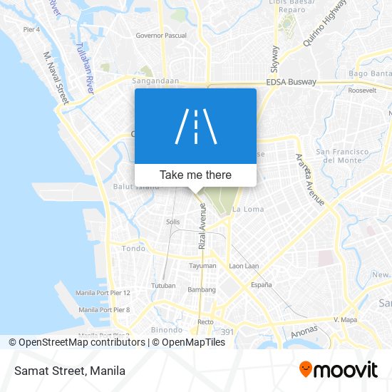 Samat Street map