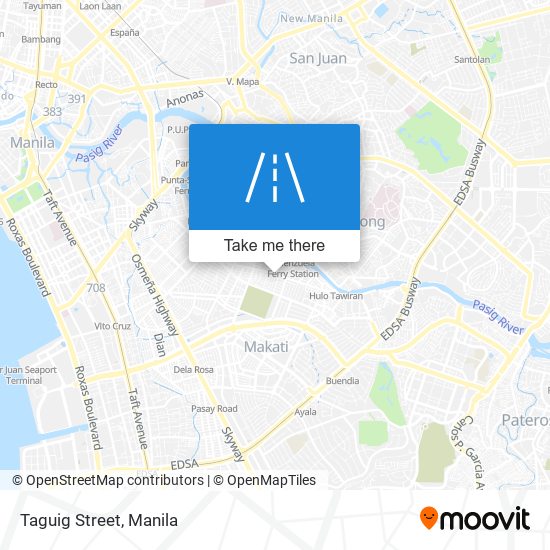 Taguig Street map