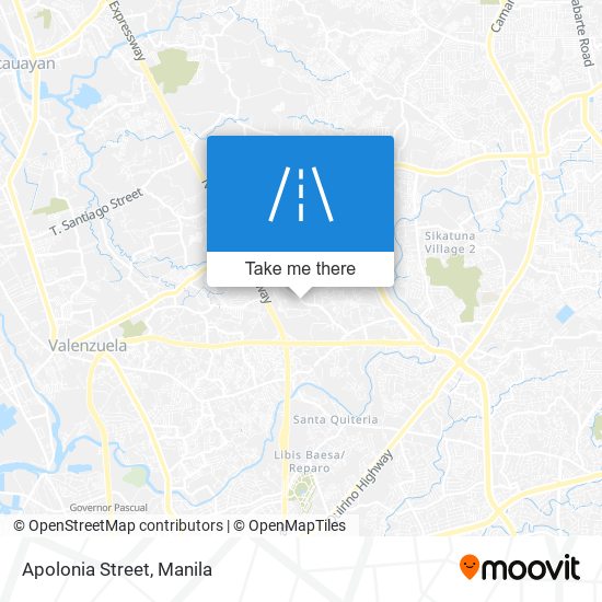 Apolonia Street map