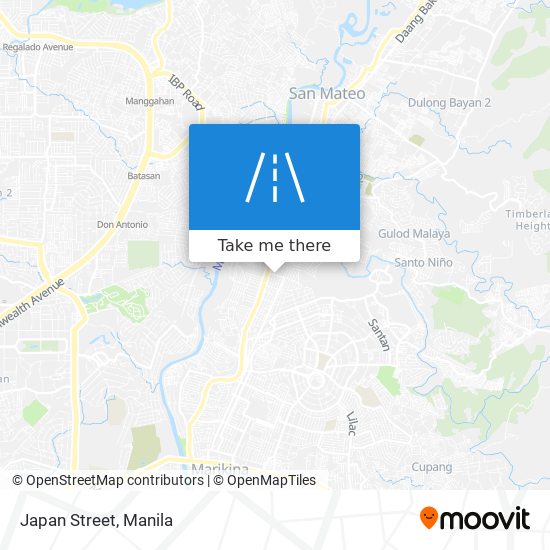 Japan Street map
