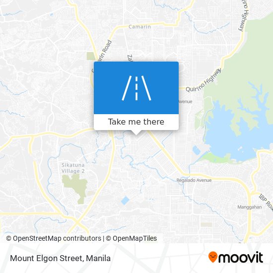 Mount Elgon Street map