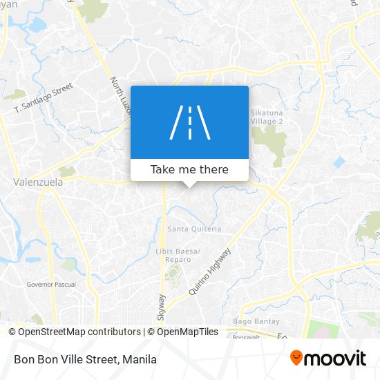 Bon Bon Ville Street map
