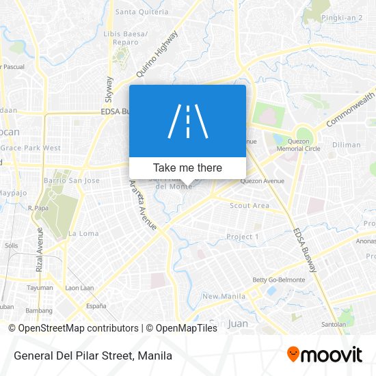 General Del Pilar Street map