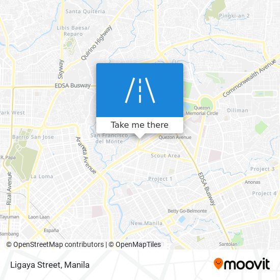 Ligaya Street map