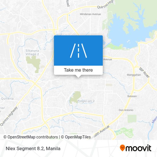 Nlex Segment 8.2 map