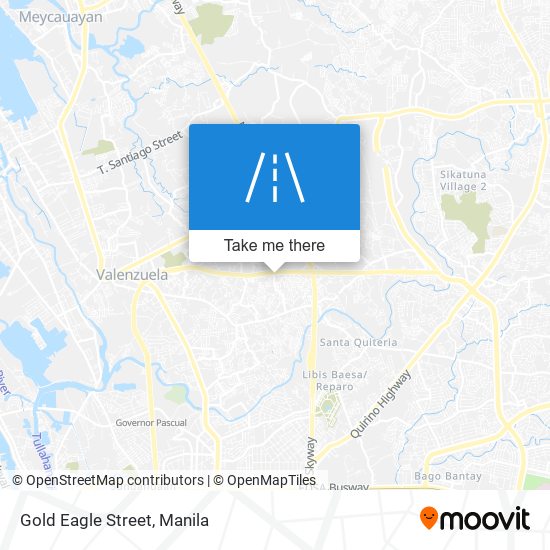 Gold Eagle Street map