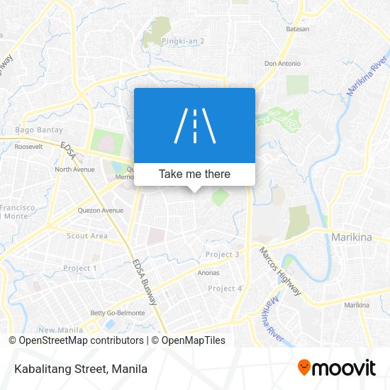 Kabalitang Street map