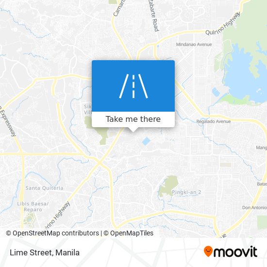 Lime Street map