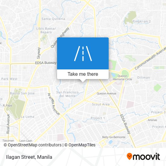 Ilagan Street map