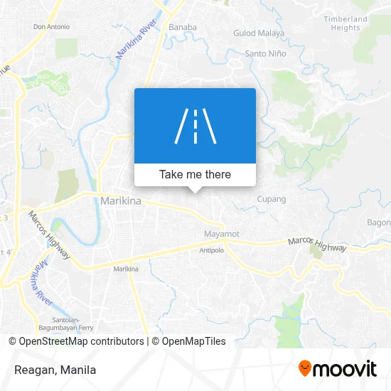 Reagan map
