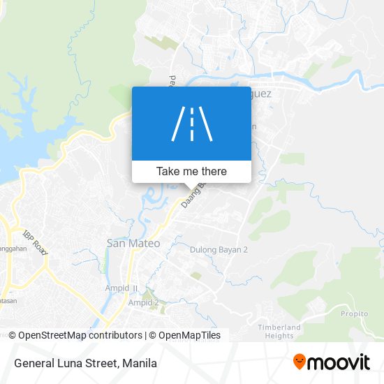 General Luna Street map