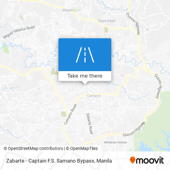 Zabarte - Captain F.S. Samano Bypass map