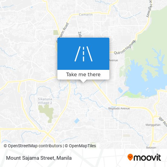 Mount Sajama Street map