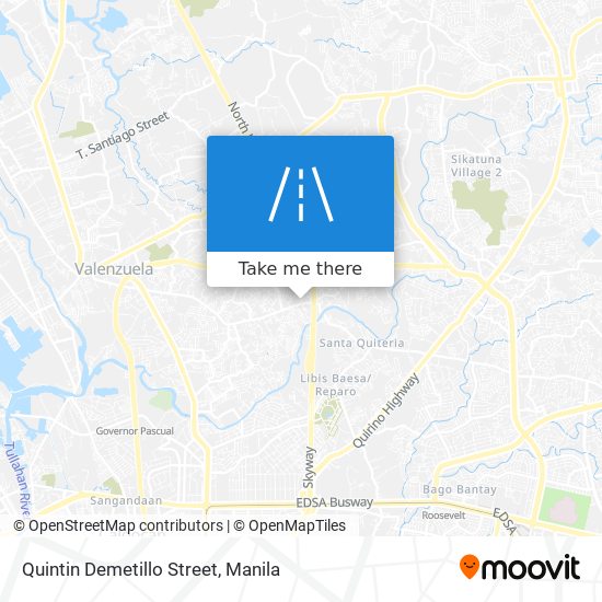 Quintin Demetillo Street map