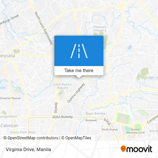 Virginia Drive map