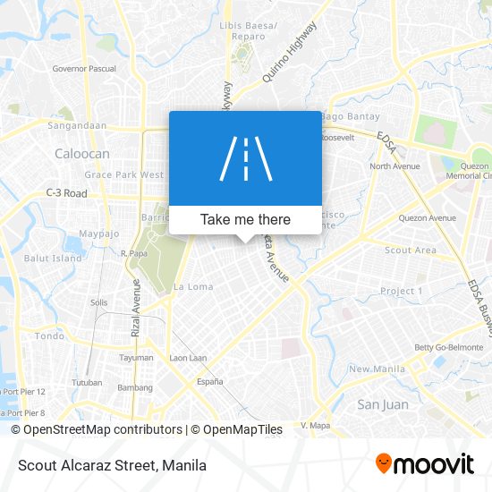 Scout Alcaraz Street map