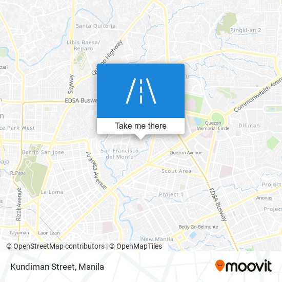 Kundiman Street map