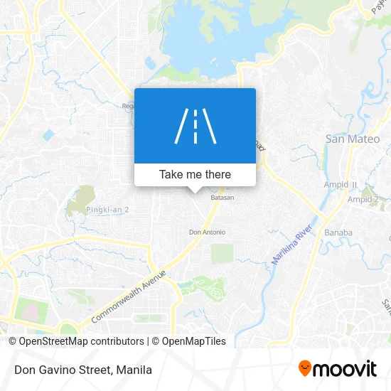 Don Gavino Street map