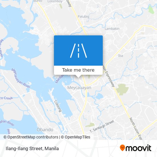 Ilang-Ilang Street map