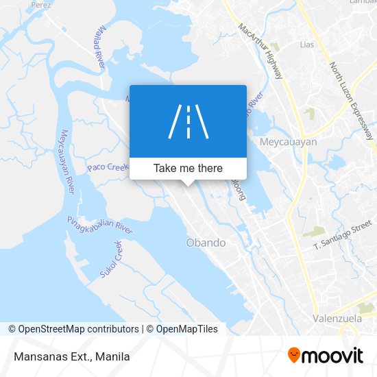 Mansanas Ext. map