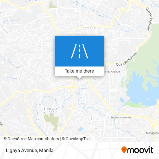 Ligaya Avenue map