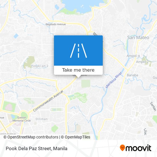 Pook Dela Paz Street map