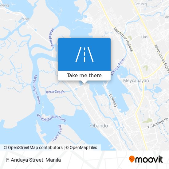 F. Andaya Street map