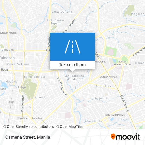 Osmeña Street map