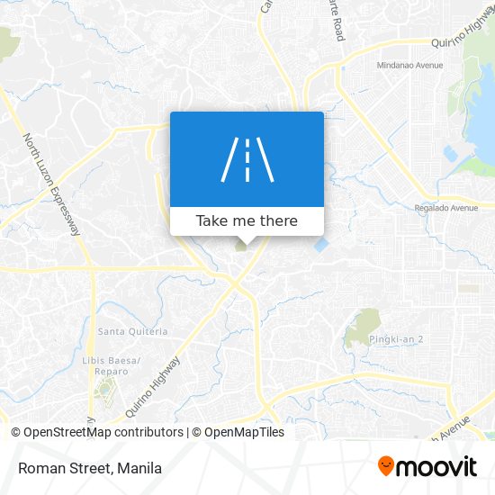 Roman Street map