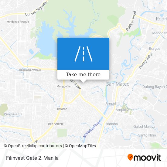 Filinvest Gate 2 map