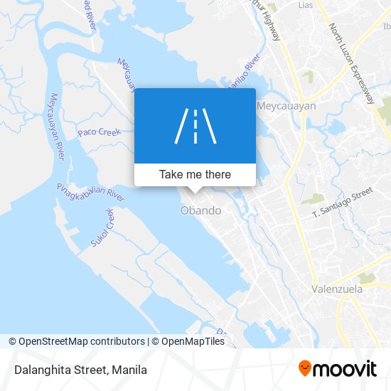 Dalanghita Street map