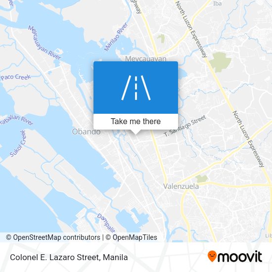 Colonel E. Lazaro Street map