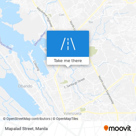 Mapalad Street map