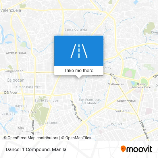 Dancel 1 Compound map