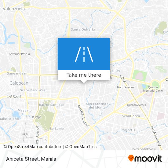 Aniceta Street map