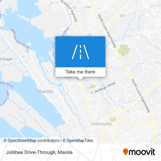 Jollibee Drive-Through map