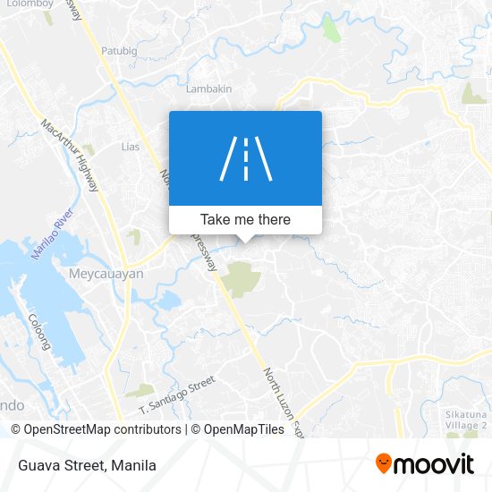 Guava Street map