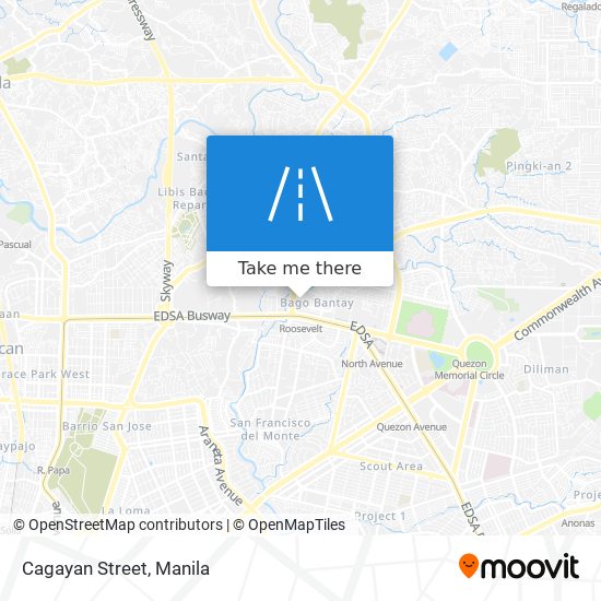 Cagayan Street map