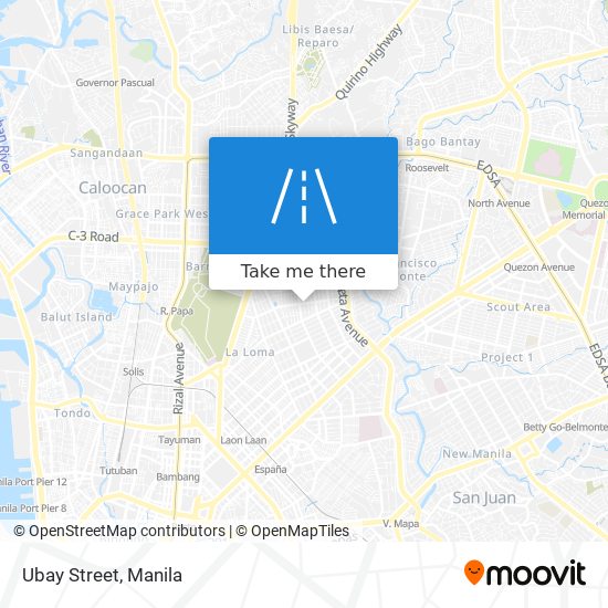 Ubay Street map